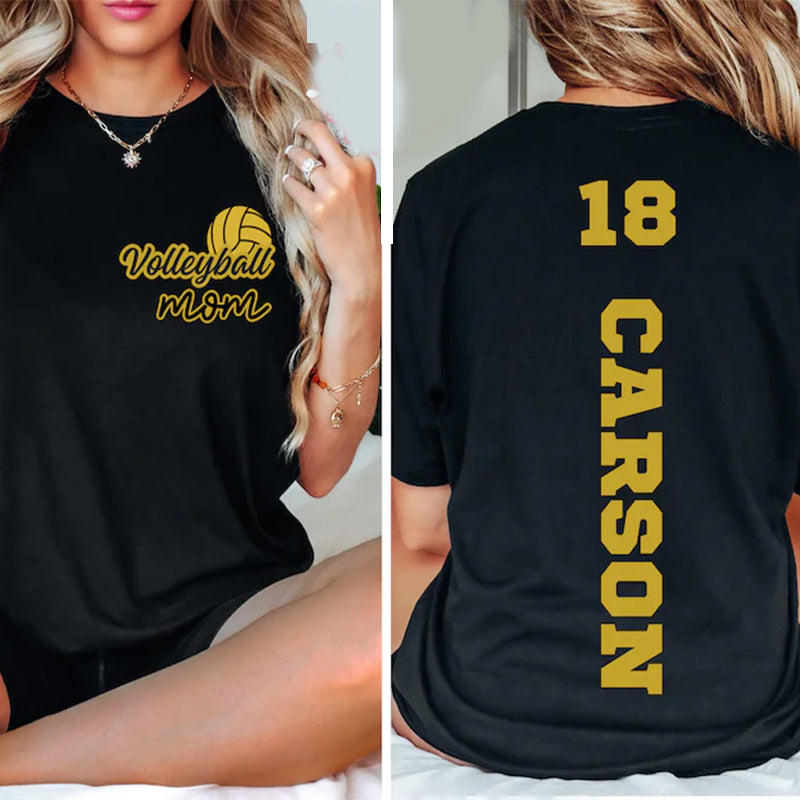 Customized Volleyball Sweatshirt, Your Name Volleyball Shirt