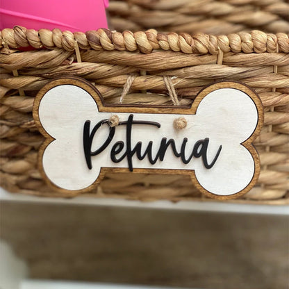 Personalized Wood Crate Sign, Personalized Pet Gift