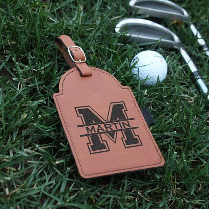 Personalized Golf Bag Tag Gift For Groomsmen Golf Gifts For Dad