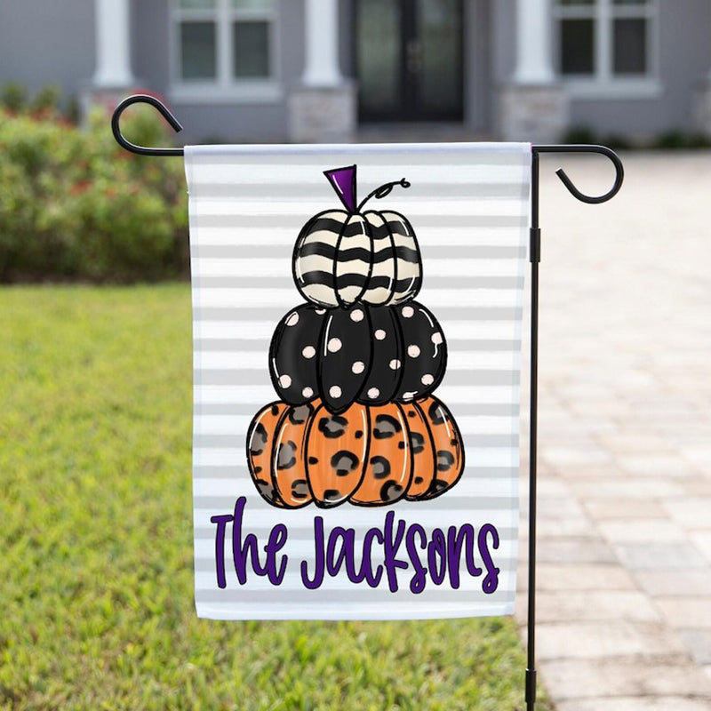 Personalized Garden Flag Halloween Outdoor Decoration