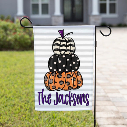 Personalized Garden Flag Halloween Outdoor Decoration