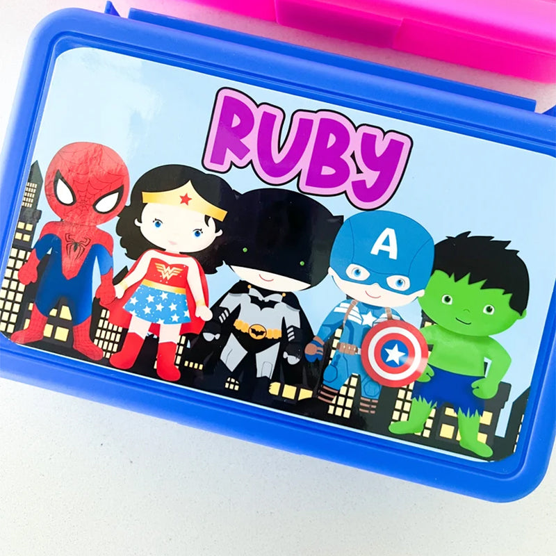 Personalized Pencil Box Back to School Gift