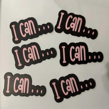 White Board Custom Magnetic Labels