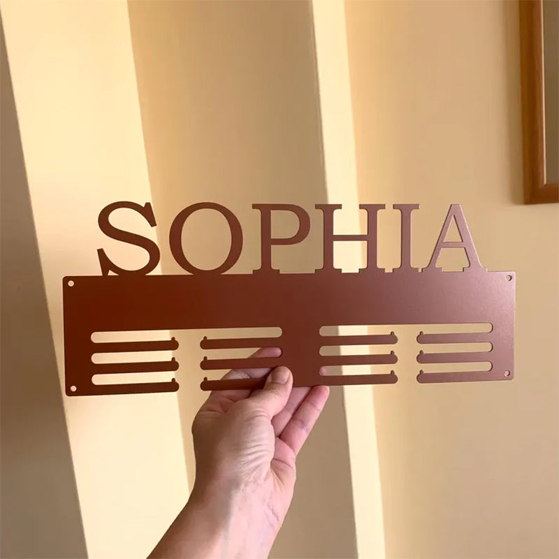 Custom Medal Holder with Name or Text