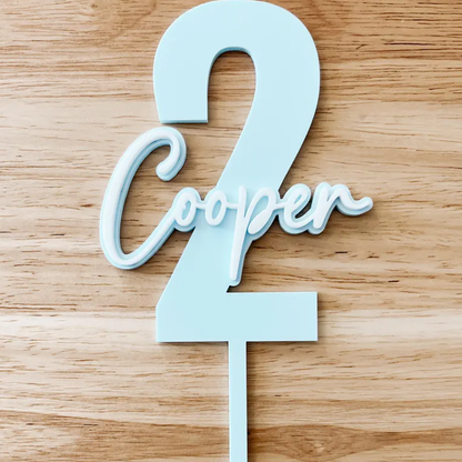 First Birthday Cake Topper, Acrylic Cake Topper, Custom Cake Topper