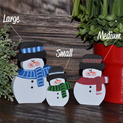 Christmas Decor Personalized Snowmen Holiday Decor Christmas Decoration