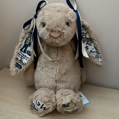 Graduation Bunny  Custom Collegiate Bunny: College Acceptance