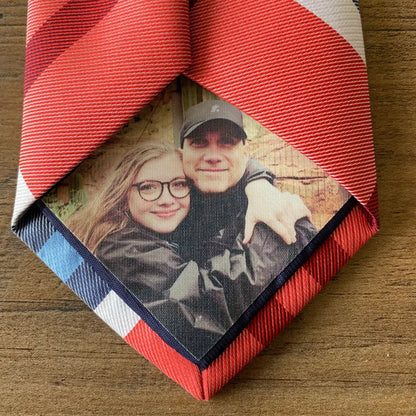 Custom Photo Patch for ties, Christmas, gifts, tie patch