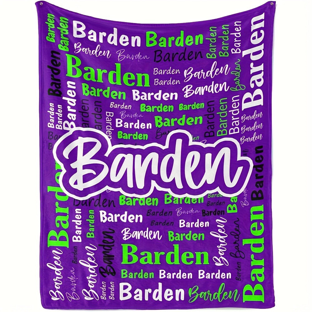 Custom Blanket Personalized Name Blanket Christmas Customized Gifts