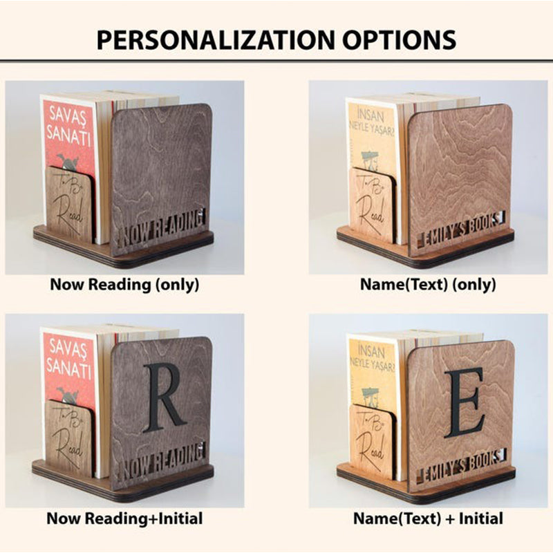 Personalized Book Stand, Gift For Him, Gift For Dad