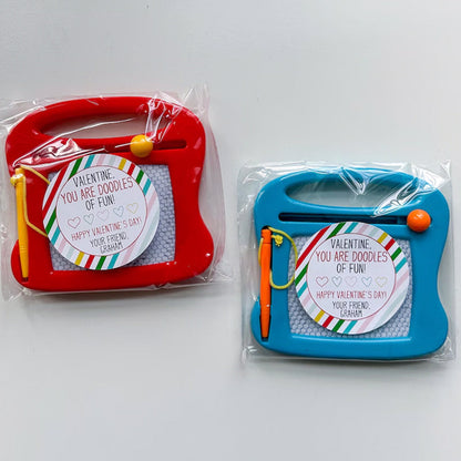 Valentine's Day Favor | Etch A Sketch Valentine