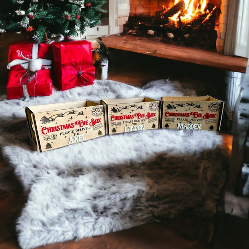 Christmas Eve Box/Christmas Eve Crate/Personalized