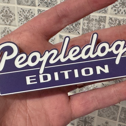 Custom EDITION Badge with Car
