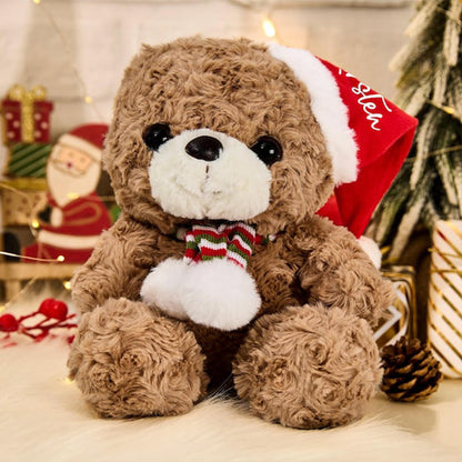 Personalised Christmas Plush Toys,Teddy Bear With Name