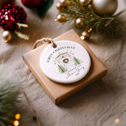 Our New Home Christmas Ornament, Our First Christmas Ornament