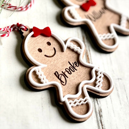 Personalized Gingerbread Ornament
