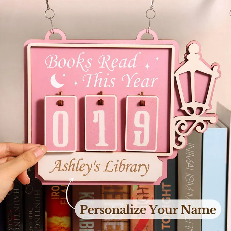 Custom Books Read Tracker - Books Read This Year