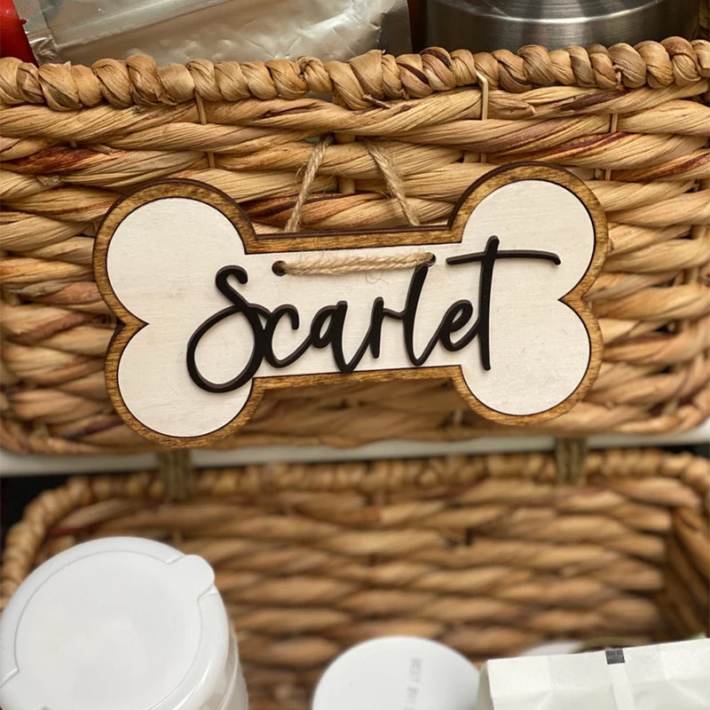 Personalized Wood Crate Sign, Personalized Pet Gift
