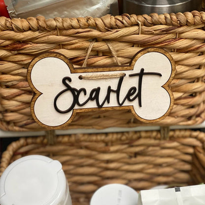 Personalized Wood Crate Sign, Personalized Pet Gift