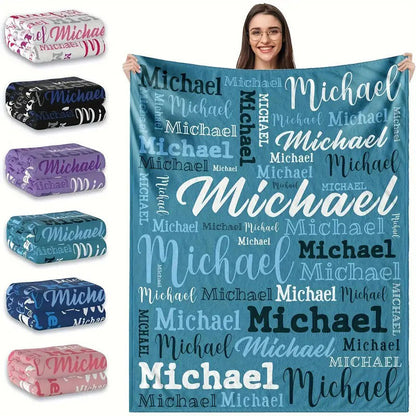Personalized & Customizable Name Blanket