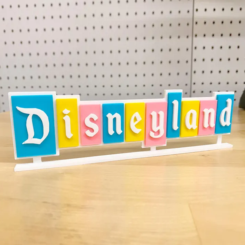 Personalized Desk Name Plate, Desk Name Disney Sign