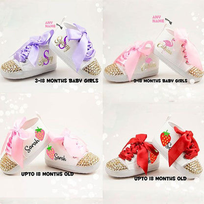 Personalized Baby Unique Shoes Baby Shower Gift