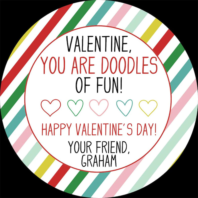 Valentine's Day Favor | Etch A Sketch Valentine