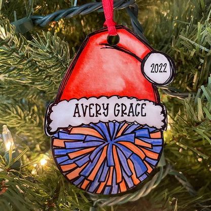 Cheer Bag Tag, Ballet Bag Tag,Cheer Ornament, Ballet Bag Tag