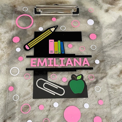 Teacher Clipboard, Teacher Gift, Personalized Clipboard
