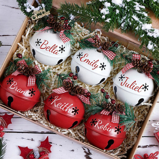 Personalized Christmas Tree Ornament,Custom 2025 Jingle Bell
