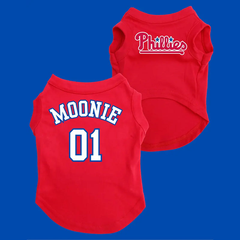Custom Dog Jersey with Logo Personalize with Name
