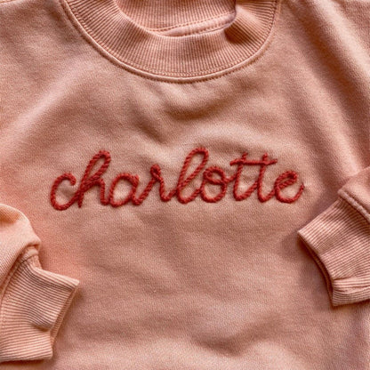 Custom Yarn Embroidered Sweatshirt