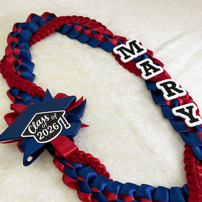 Graduation lei, graduate 2026, handmade graduation lei