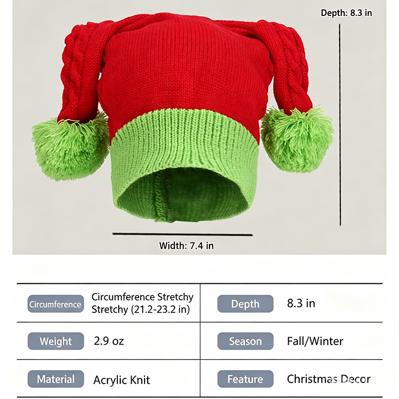 Personalized Christmas Elf Hat with Name | Custom Santa Hat for Kids