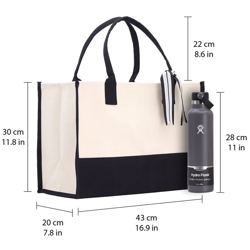 Personalized Teacher Cotton Canvas Tote Bag Gift for Teachers
