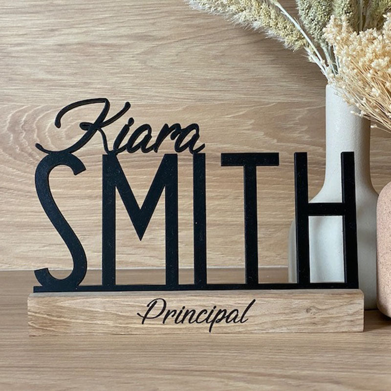 Teacher Name Sign, Teacher Name Plate, Teacher gifts