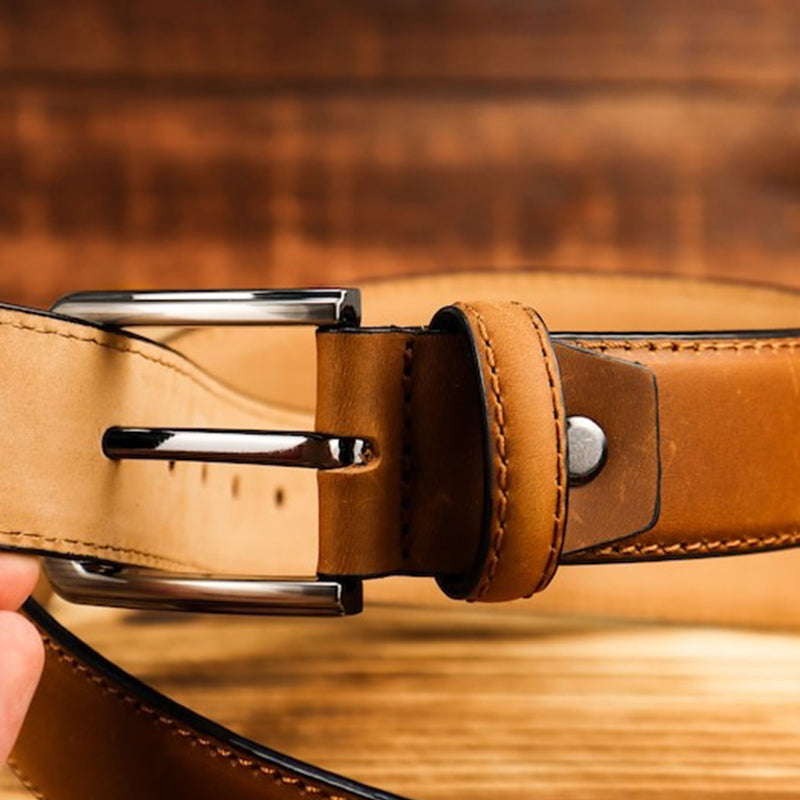 Personalized Leather Belt, Custom Leather Belt for Dad