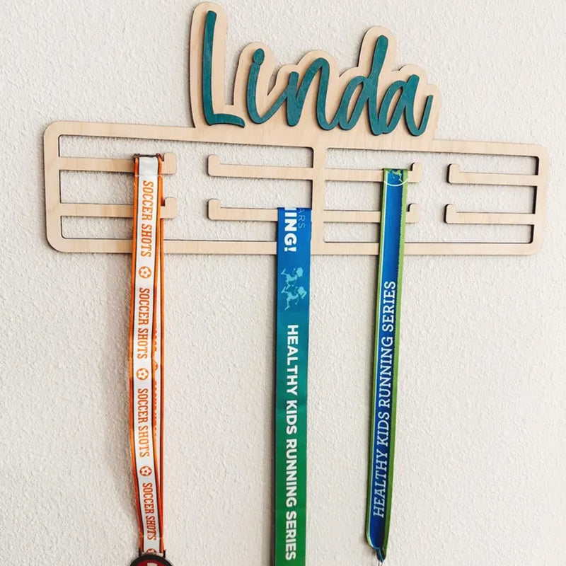 Wood Awards Rack | Special Gift Idea | Medal Holder