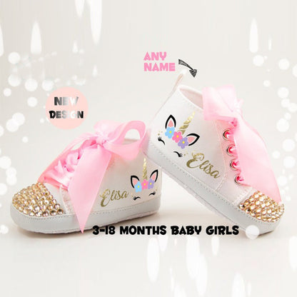 Personalized Baby Unique Shoes Baby Shower Gift