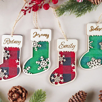Personalized Christmas Ornaments,Personalized Christmas Stockings Decor