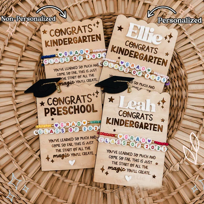 Kindergarten Graduation Bracelets 2025 Preschool Graduation gift