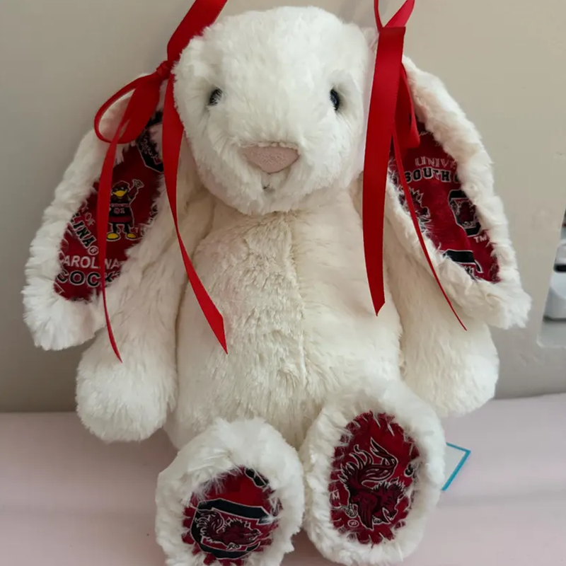 Graduation Bunny  Custom Collegiate Bunny: College Acceptance