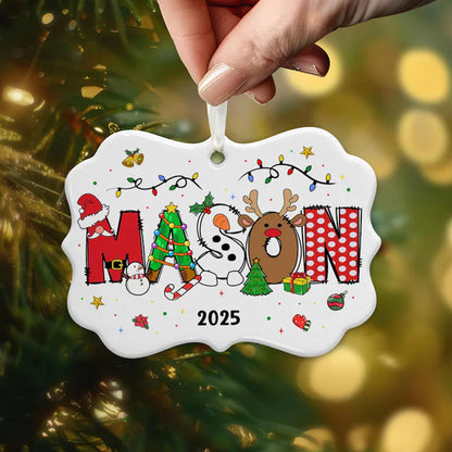 Personalized Christmas Kids Ornaments, Custom Kids Name