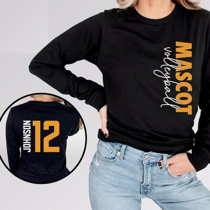Custom Volleyball Shirt, Personalized Volleyball Shirt