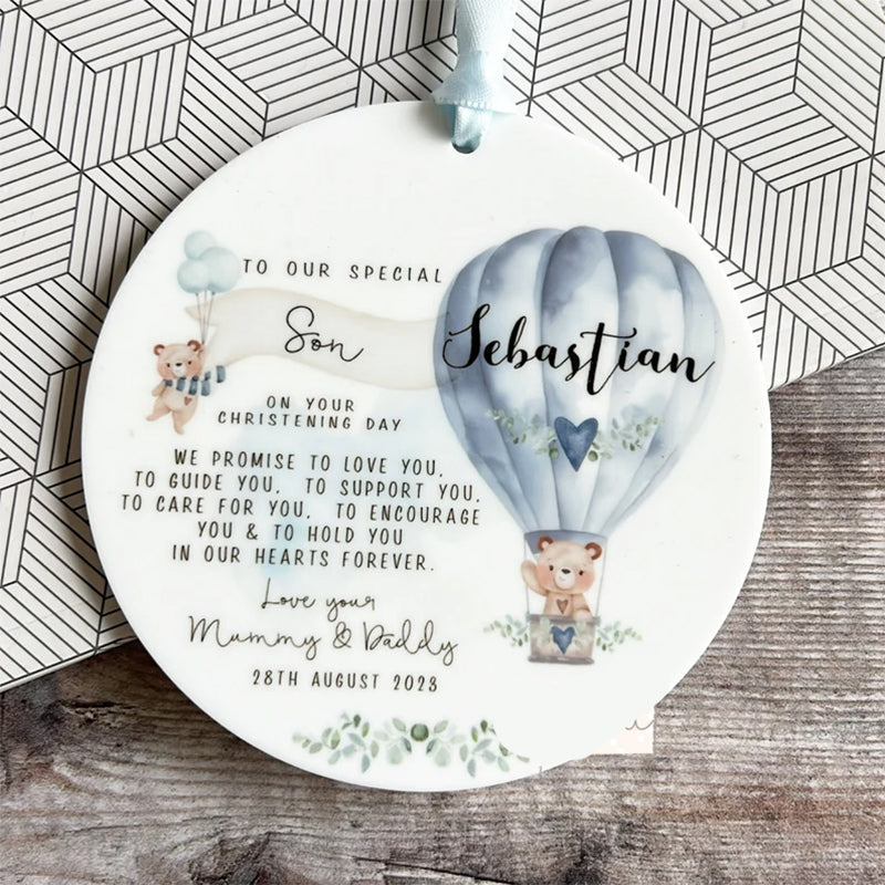 Personalised Promise to Godchild Christening Baptism Gift Baby