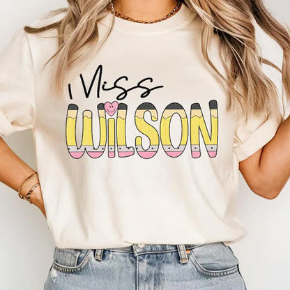 Custom Name Teacher Shirt, First Day Of School Teacher Shirt