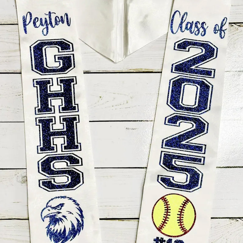 Personalized Senior Graduation Stole