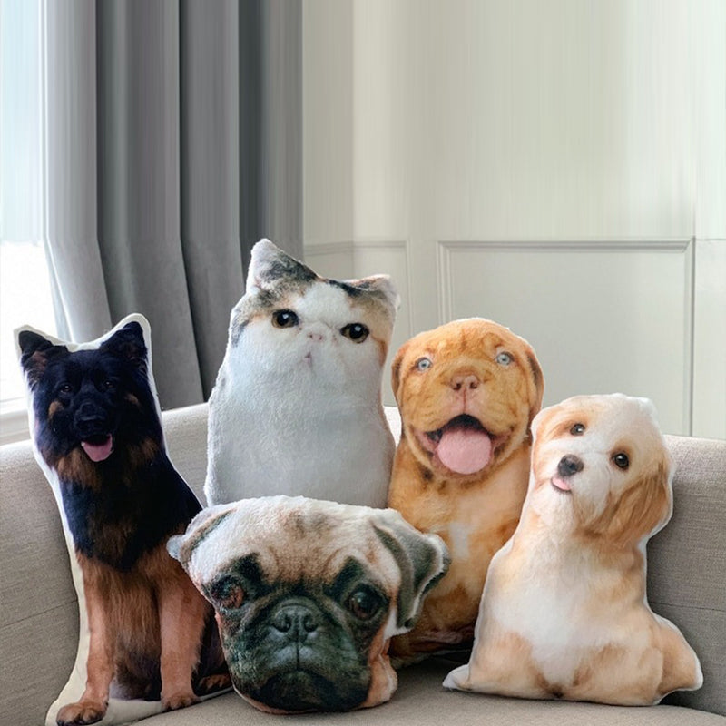 Custom pet pillow，Printed Pet Pillow