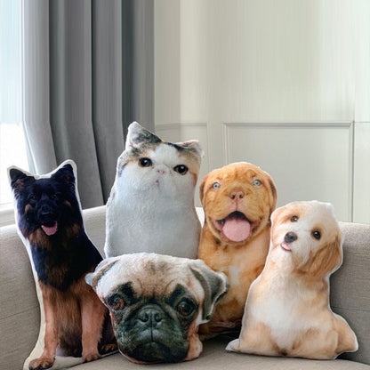 Personalized 3D Pet Pillow Custom Shape Pet Pillow Dog Pillow Cat Pillow Pet