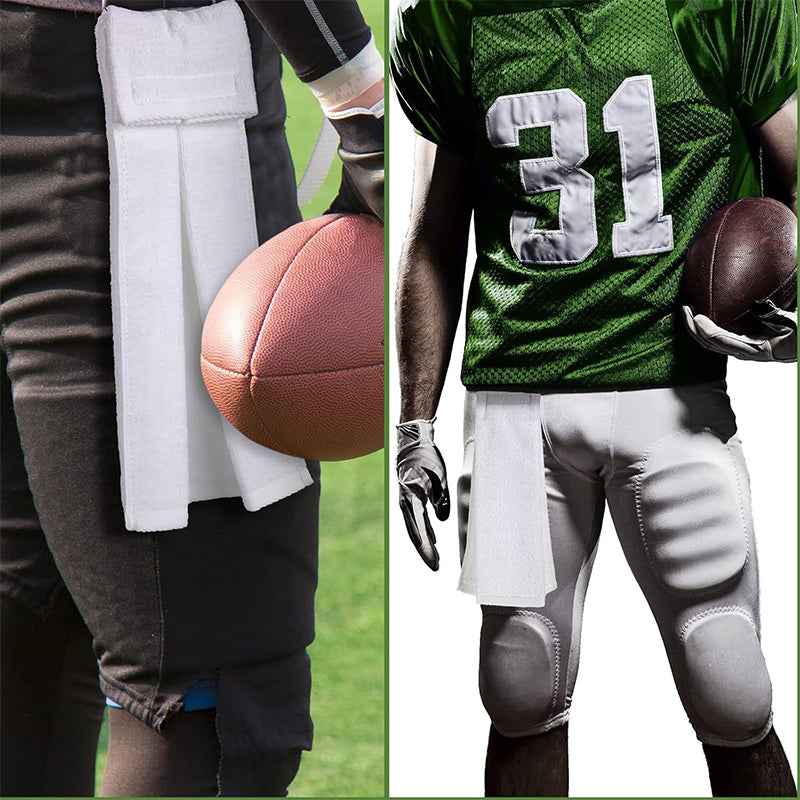 Custom sports towel personalized for athlete towel for QB football towel